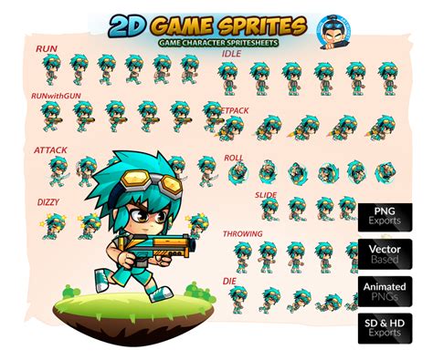 sprites for game|free assets for 2d games.